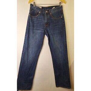 JOHN B. STETSON 1312 Modern Straight Leg Jeans Mens 31x34 Blue Western Cowboy